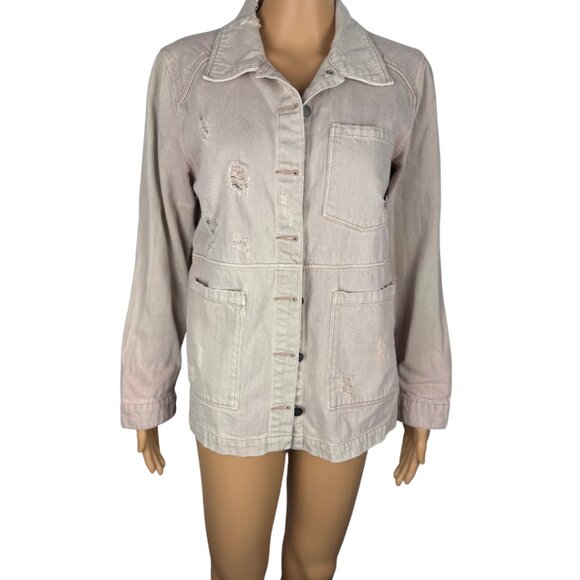 Dear John Pink Denim Jacket - Picture 2 of 4